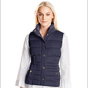 Lilly Pulitzer Navy Vest (Tags Still On)